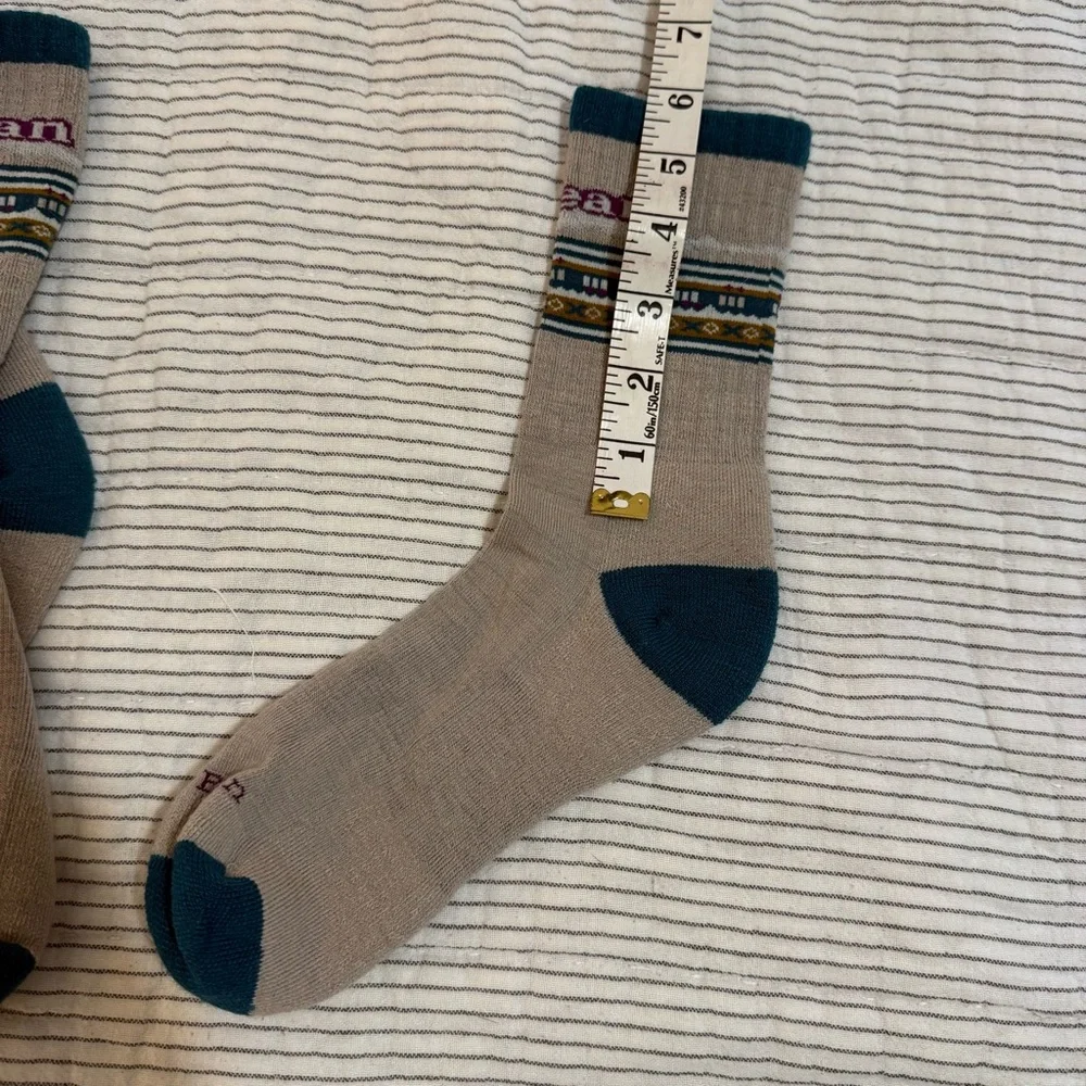 LL BEAN Hiking Logo Socks